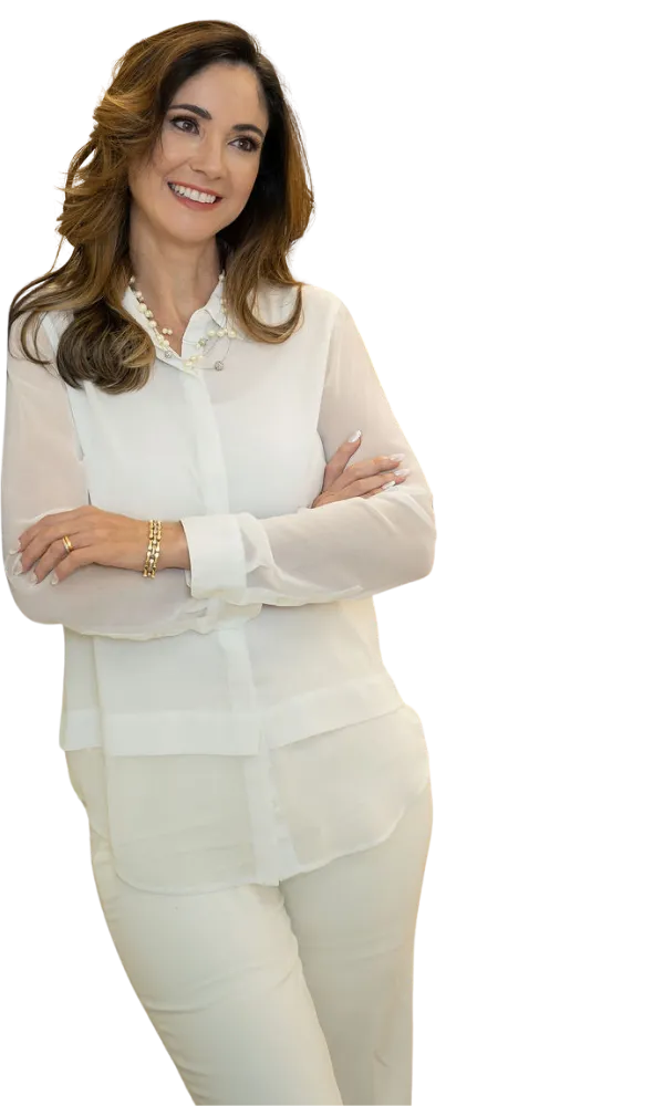 Woman smiling