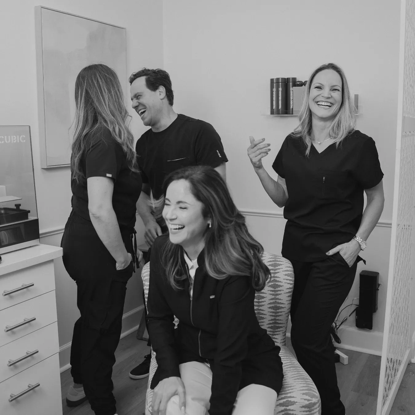 Oyster Dental team smiling